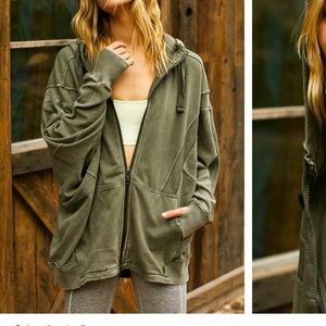 NWOT free people all your love hoodie